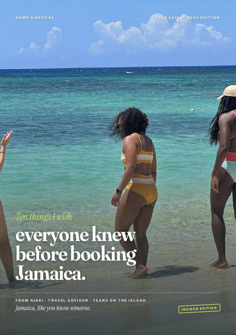 Cover of the free guide: Ten things I wish everyone knew before booking Jamaica