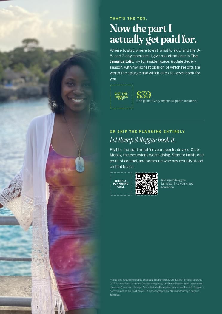 Guide page: The Jamaica Edit and trip planning
